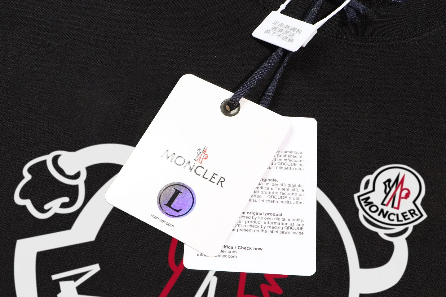 Hot Sale 🔥 💫—Moncler 😎 ！ 440 ， 🙌🏻 Breathable， Versatile ！✔ ❗ ❗ ：Black White Sizes：S～2XL